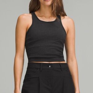 lululemon ebb to street cropped racerback tank